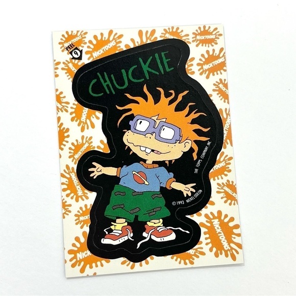 Vintage Nicktoons 1993 Topps Nickelodeon Complete Sticker Set (3 sets per order) - Picture 9 of 13